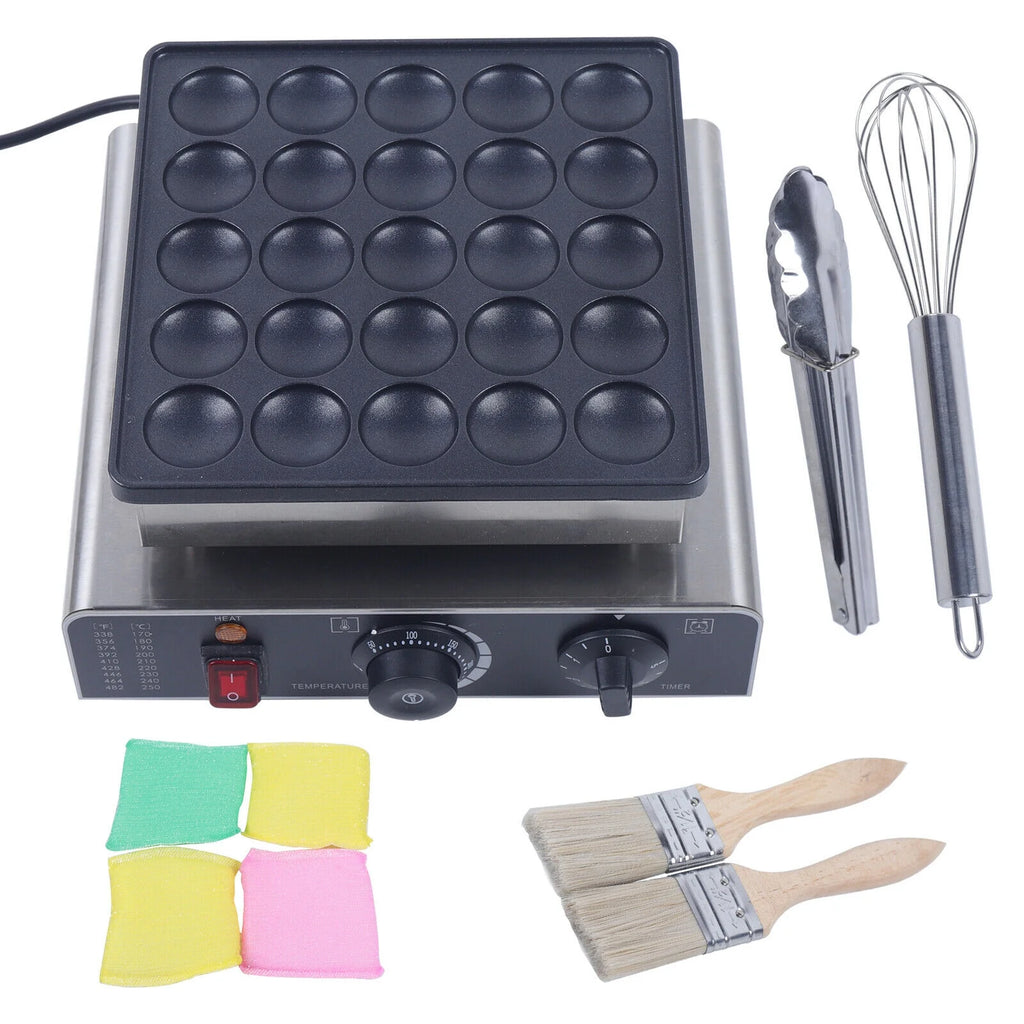 800W Commercial Nonstick Waffle Maker M32943
