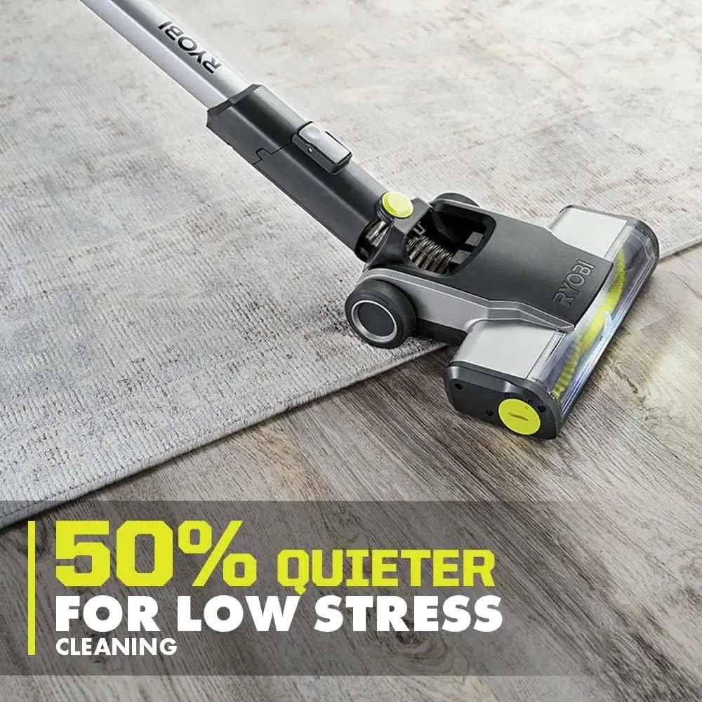 Cordless Stick Vacuum Cleaner Kit with 4.0 Ah Battery and Charger Y1222