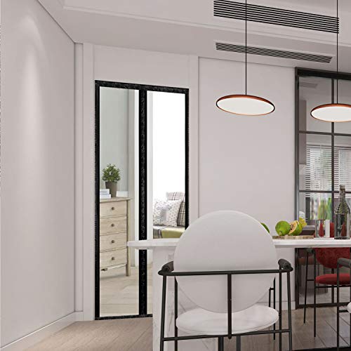Transparent Insulated Door Curtain, Magnetic Thermal Door Cover, Self-Closing Magnetic Screen Door, Fits Doors up to 38" x 82" M3627