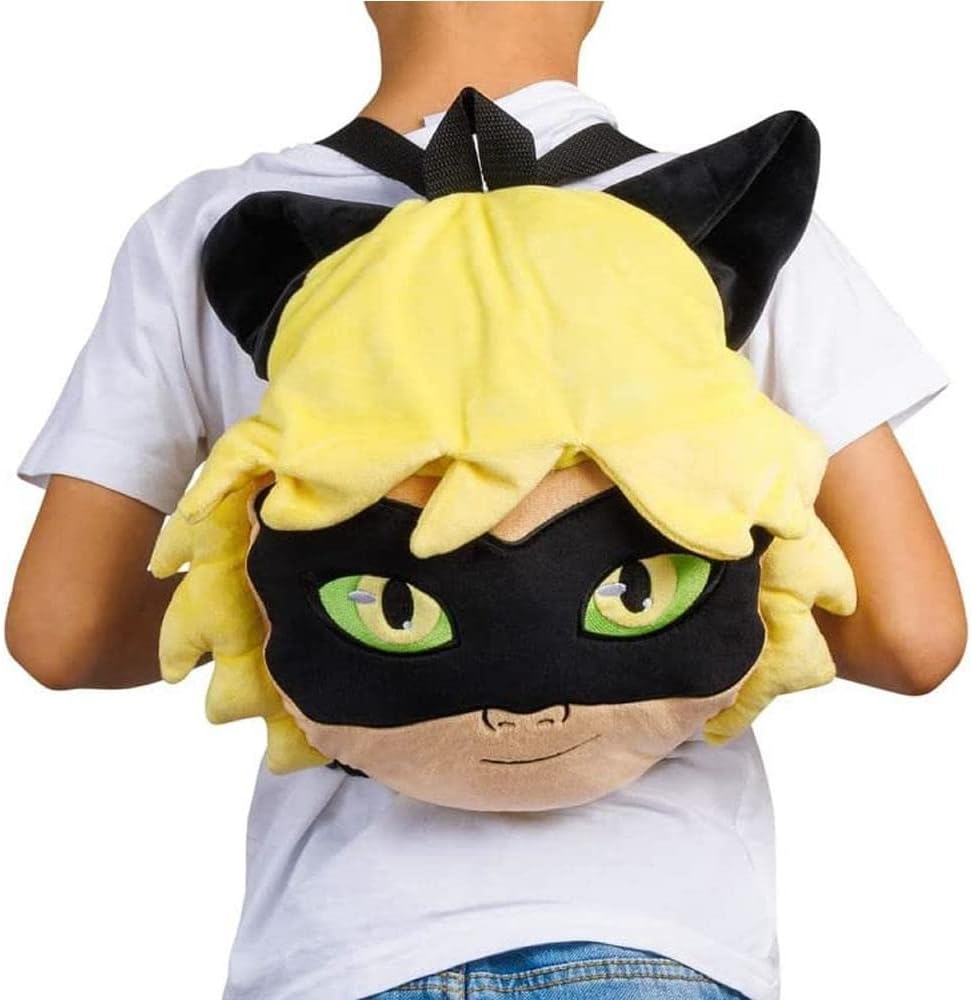 12-Inch Miraculous Ladybug Plush Backpack K81055