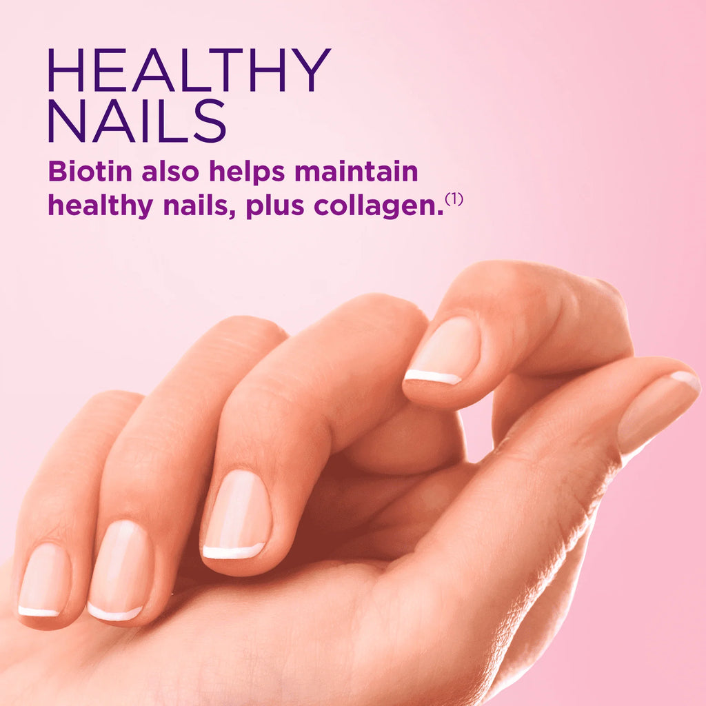 Advanced Hair, Skin and Nail Biotin & Vitamins A, C, & E Softgels, 120 Ct R469689