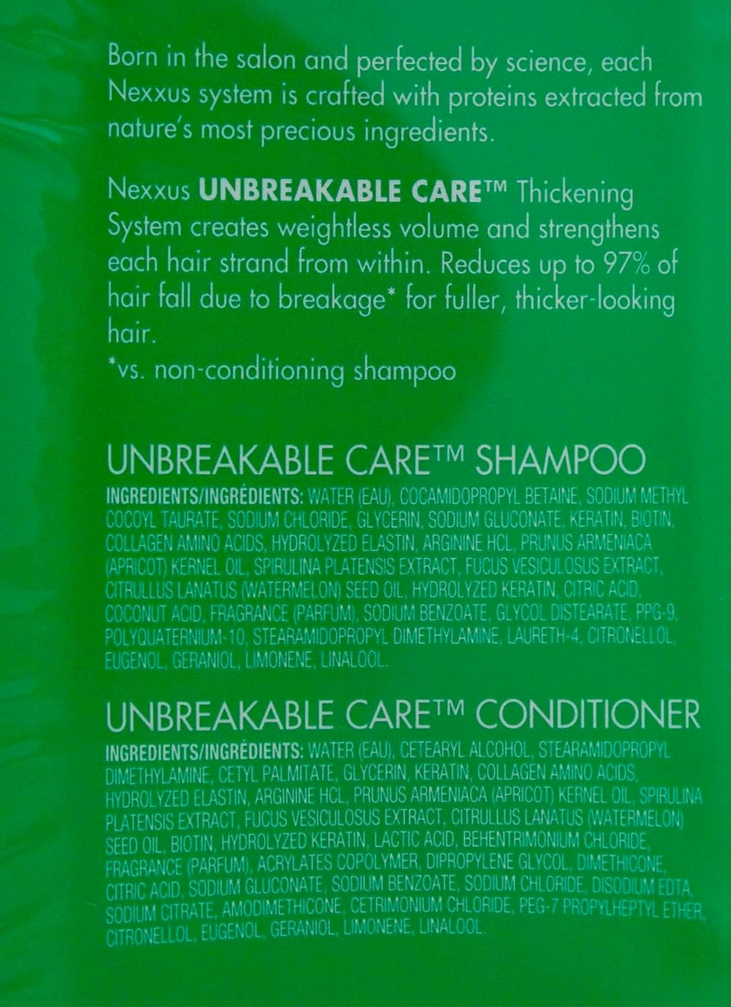32 FL OZ Anti-Breakage Shampoo and Conditioner B2248