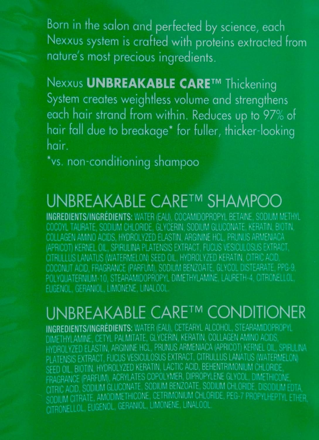 32 FL OZ Anti-Breakage Shampoo and Conditioner B2248