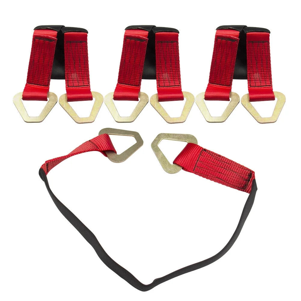 4 Pack 36" Axle Straps Wheel Tie Down L6636