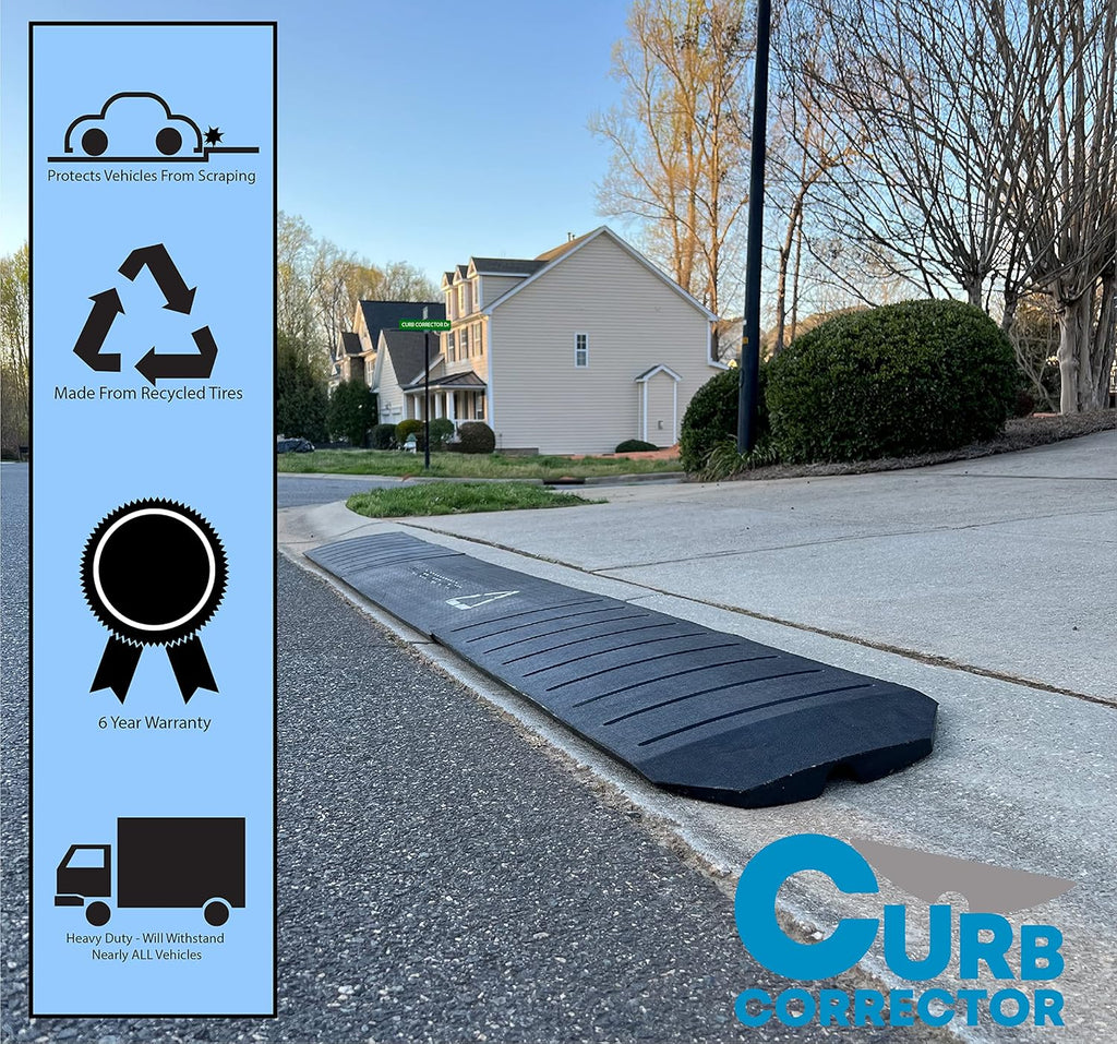 3 Piece Expandable Set Heavy Duty Recycled Rubber Car Ramps L158