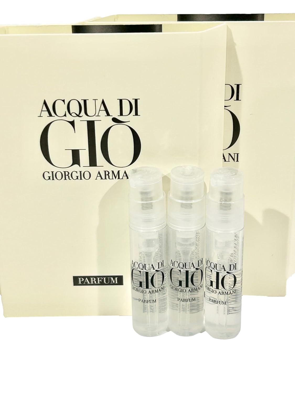 3 Pcs Acqua Di Gio Parfum Sample Spray Perfume 1.2ml X713071