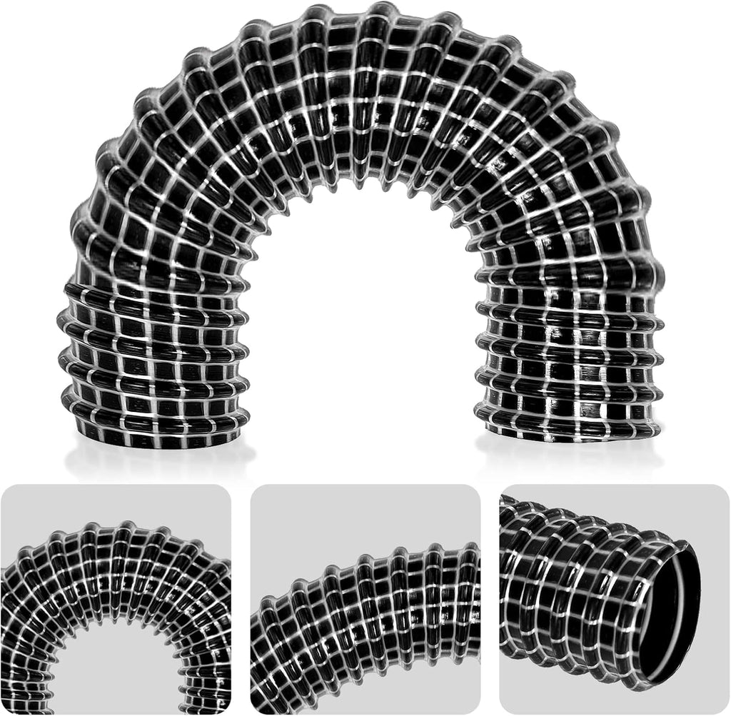 2 Pack 6" x 1.25" ID Vacuum Hose Replacement M682809