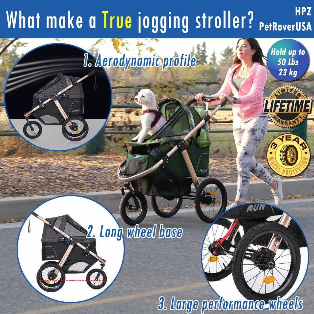 Pet Rover Run Jogging Stroller O68578