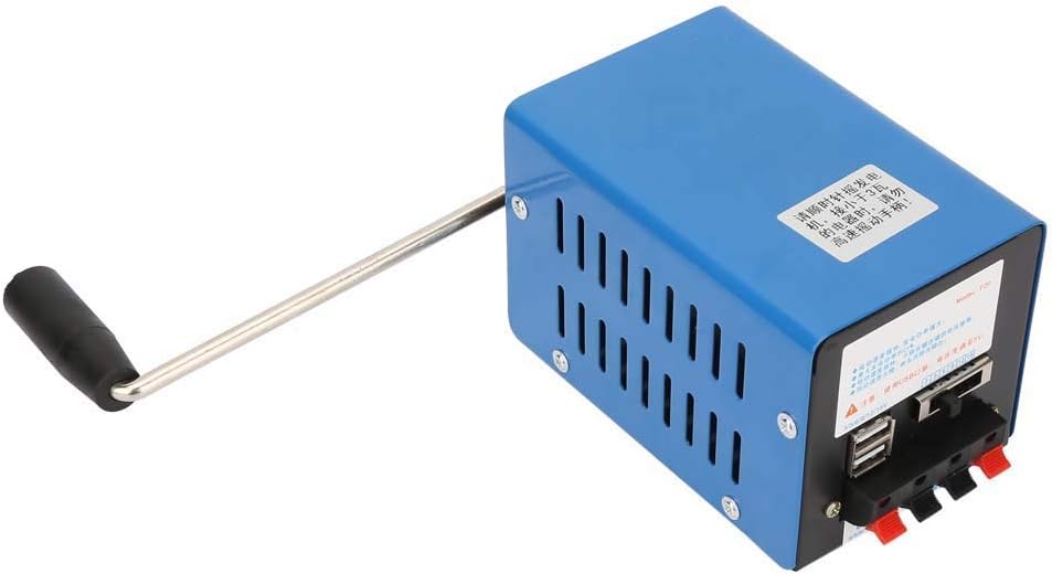 Hand Crank Generator USB Power Supply Y562