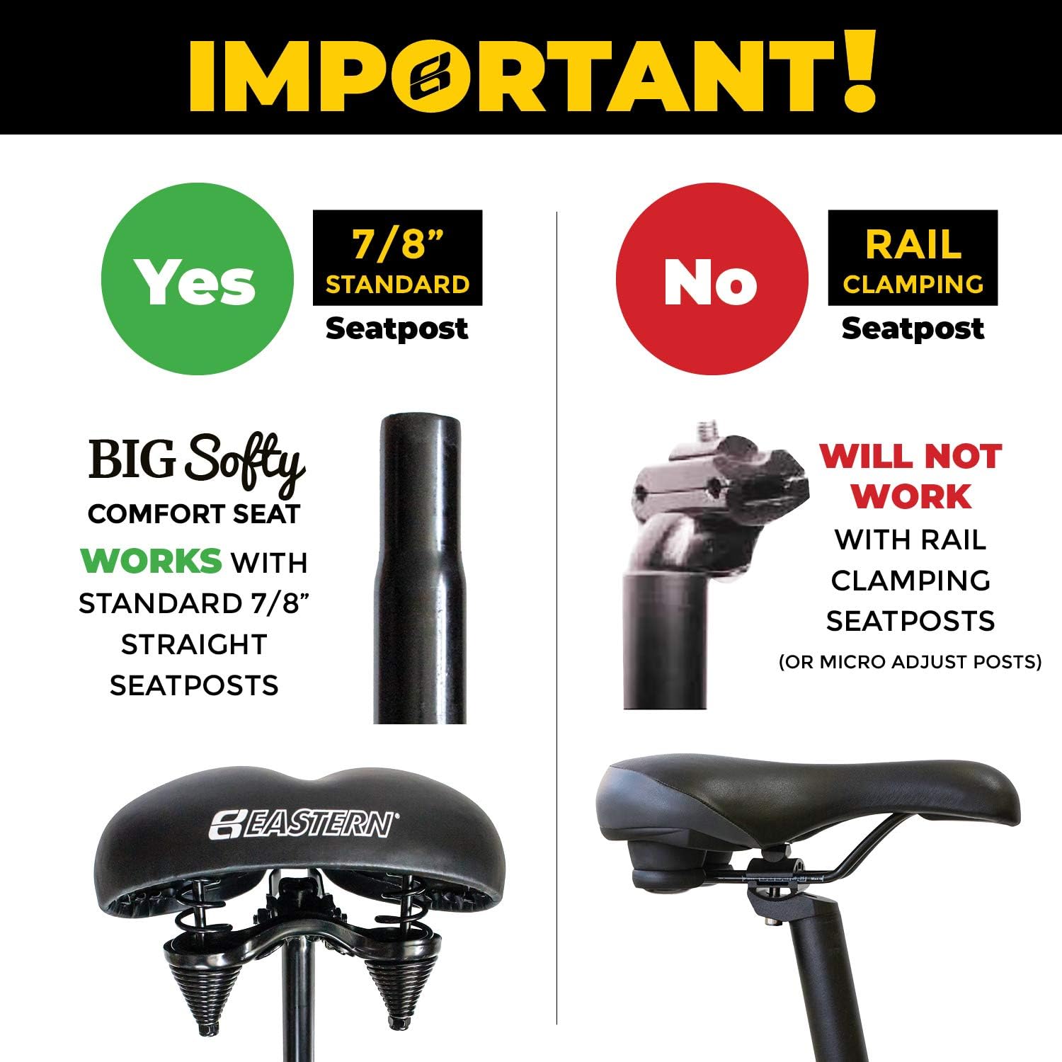 Large Wide Padded Bicycle Saddle Y842