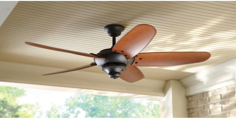 60" Outdoor Oil Rubbed Bronze Ceiling Fan S530343