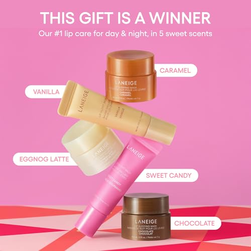 Lip Mask, Water Bank, Lip Glowy Balm Gift Sets V861088