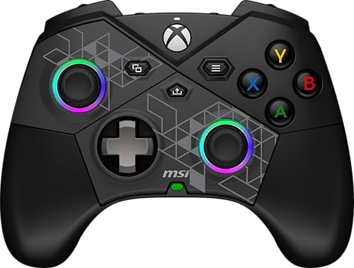 Wireless Gaming Controller with Dual Vibration, Hall Effect Triggers N485782