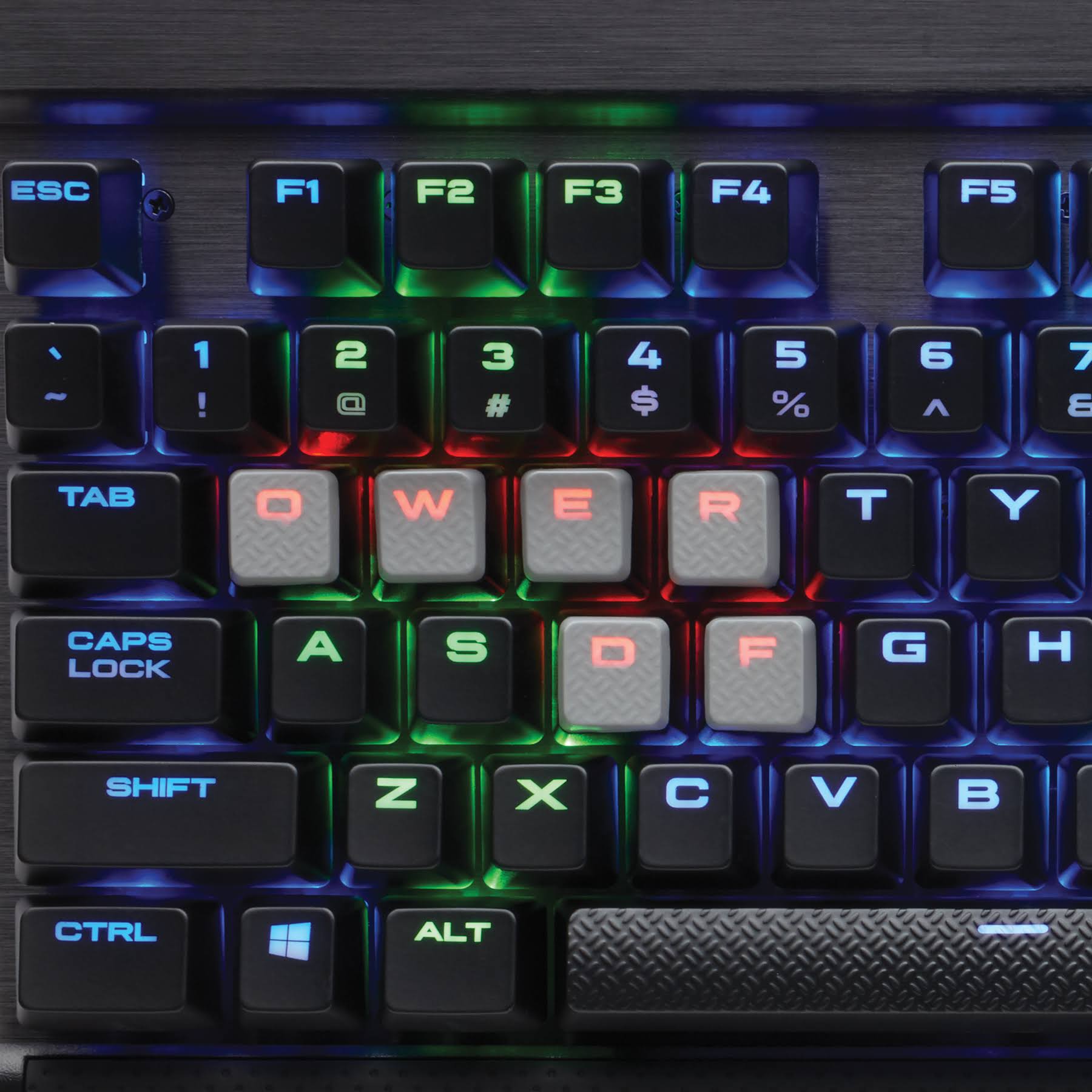 Compact Mechanical Gaming Keyboard with Cherry MX Speed RGB E8321