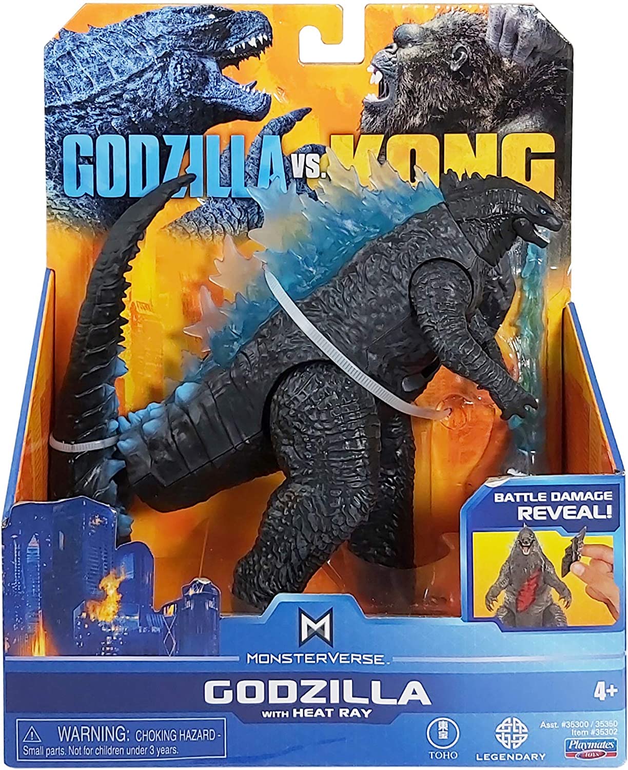 Godzilla Heat Ray Action Figure (6") K1342