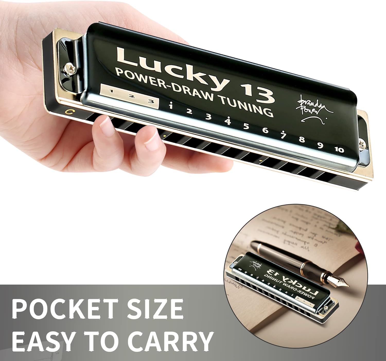 13 Holes Diatonic Harmonica C key T6292