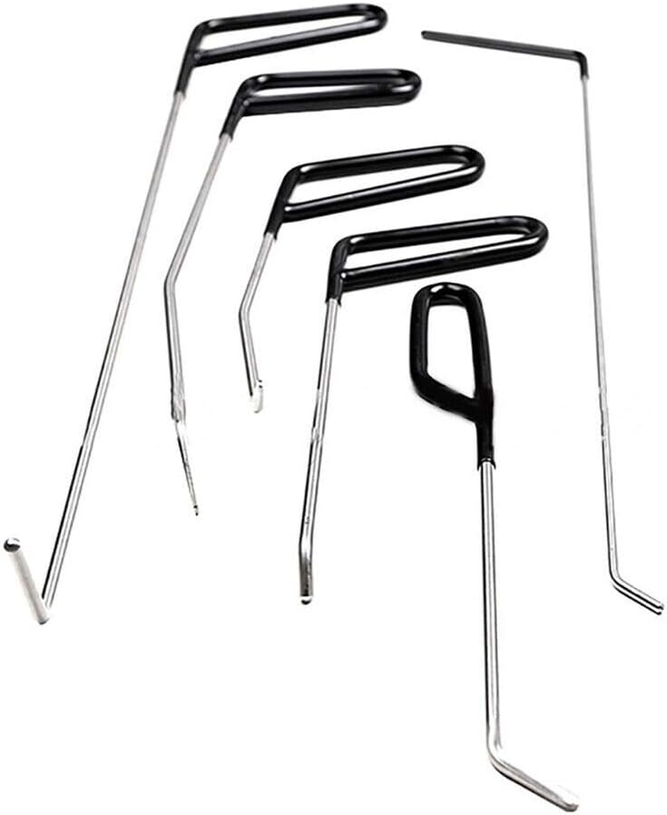 6PCS Paintless Dent Repair Rod Tool Kit M9444