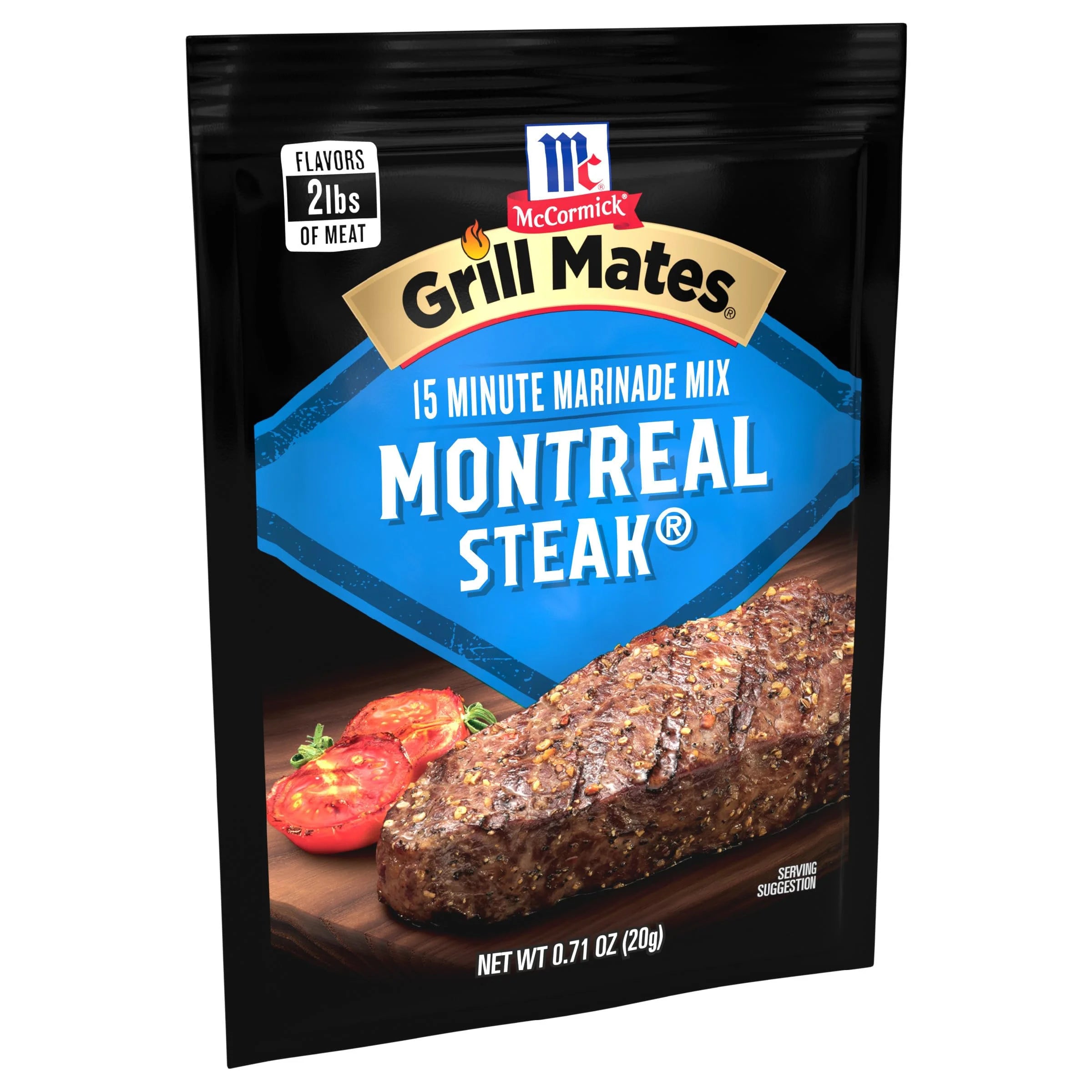 0.71 Oz Pack Of 12 Steak Marinade Mix W4511