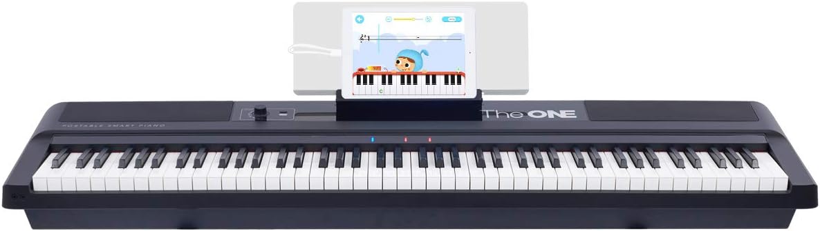 Black Portable Digital Piano E645