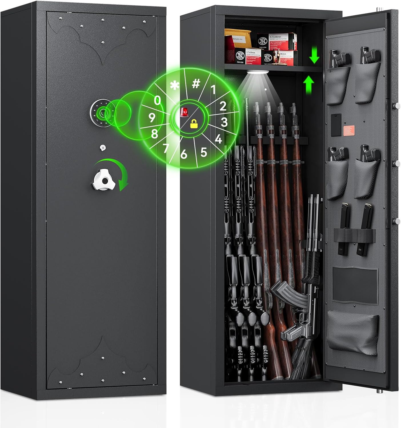 Large Gun Safe with Adjustable Shelves S594777