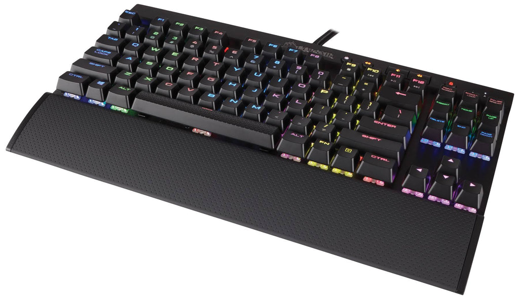 Compact Mechanical Gaming Keyboard with Cherry MX Speed RGB E8321