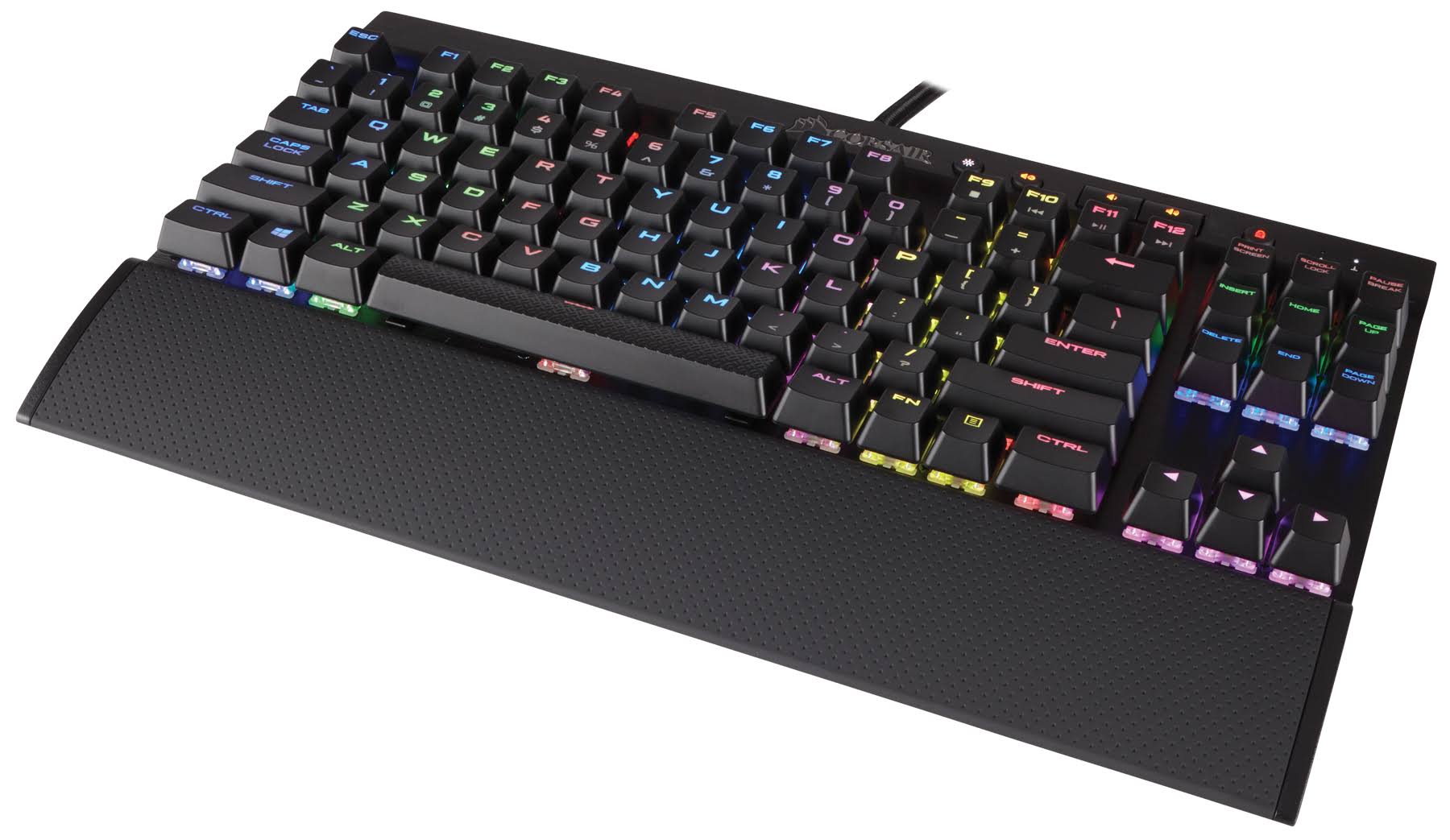 Compact Mechanical Gaming Keyboard with Cherry MX Speed RGB E8321