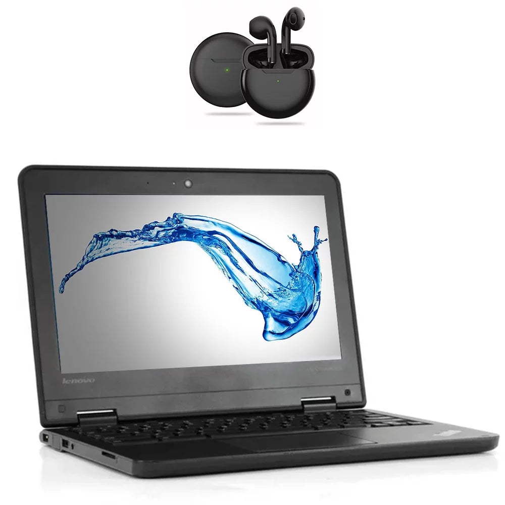 11.6" Intel Celeron 4GB RAM 16GB Storage Chromebook with Pro 6 Wireless Earbuds W479409