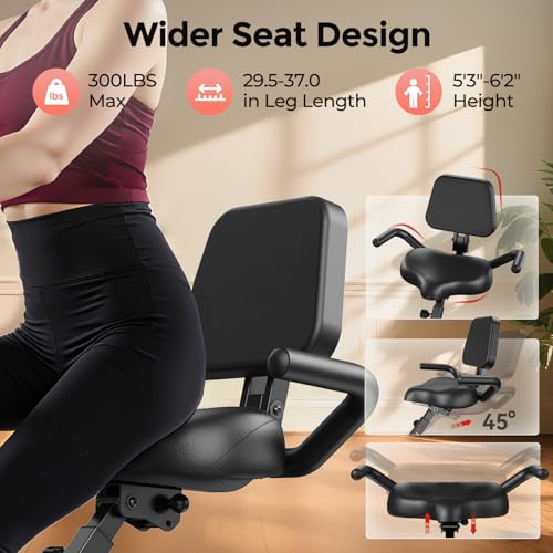 5 IN 1 Folding Exercise Bike with 6.6 LBS Flywheel Z485635