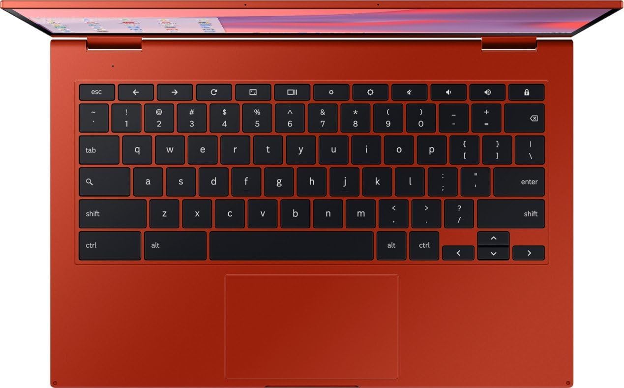 13.3" FHD Touchscreen Laptop, Intel Core i3, 8GB RAM, 128GB eMMC, Fiesta Red E9038