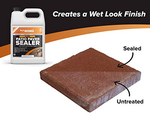 Clear Water-Based Patio Paver Sealer, 1 gal W5389