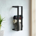 White Blanket Wall Rack L118