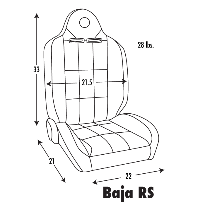 Black Vinyl Suspension Seat N7386