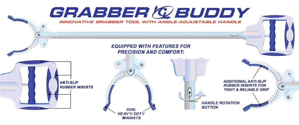 48" Extending Reaching Tool with 2 Heavy-Duty Magnets S797