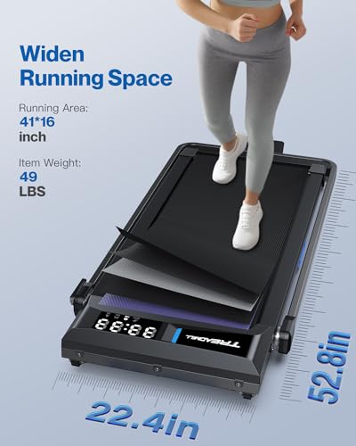 10% Incline Walking Pad Treadmill D98841