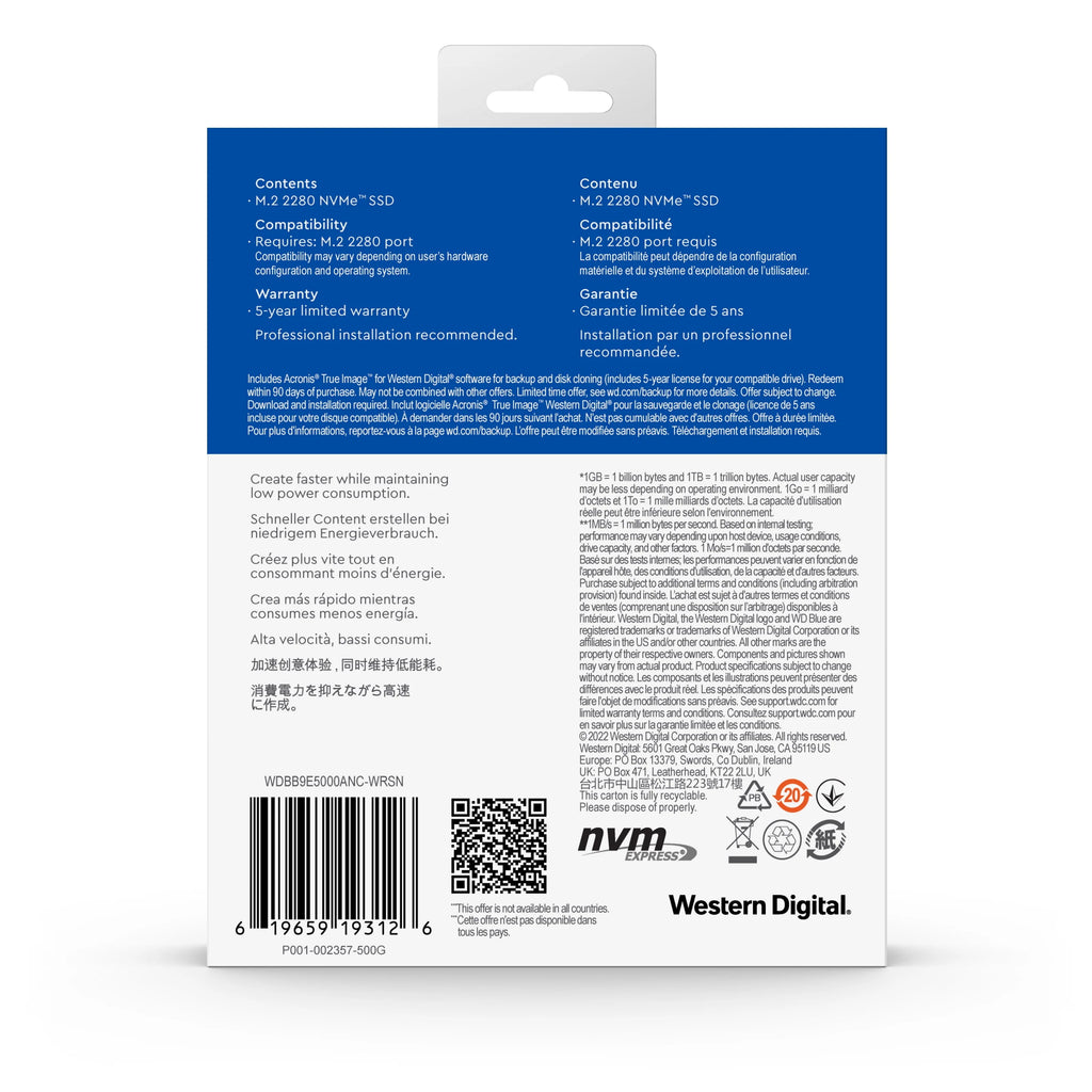 500GB NVMe SSD Q62071
