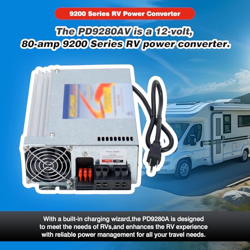 12v 80 Amp RV Converter Charger C11677