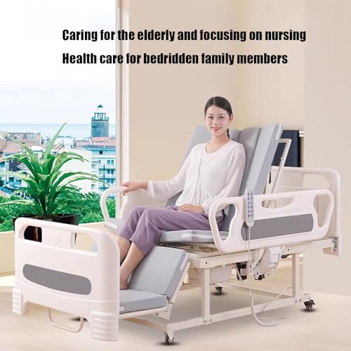 Electric Nursing Bed with Breathable Mattress R37458