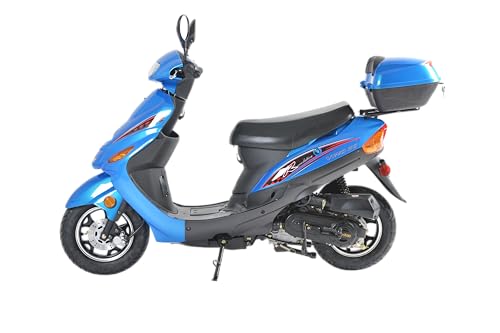 Blue 50cc Scooter H4938