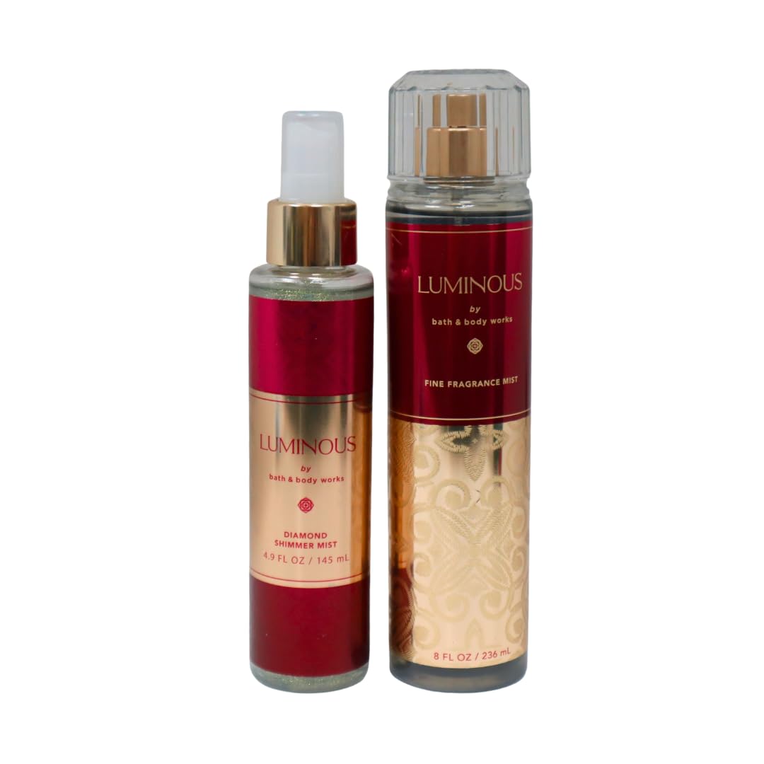 8 oz Fine Fragrance Body Mist & 4.9 oz Fine Fragrance Shimmer Body Mist Gift Set E8972