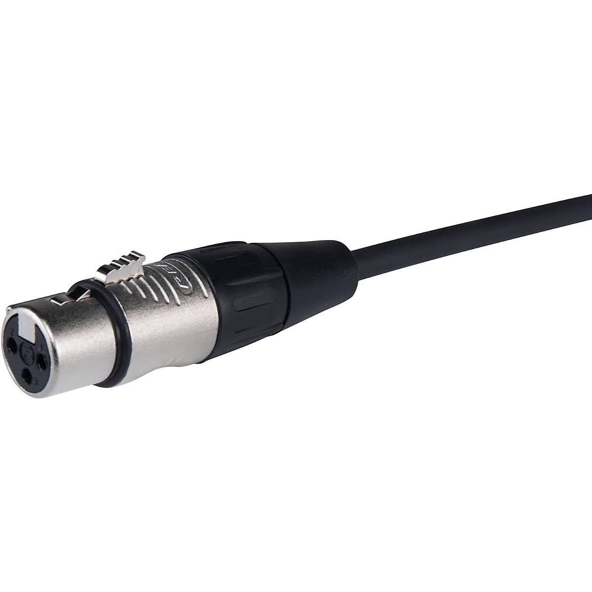 Black XLR Microphone Cable 100 ft W5659