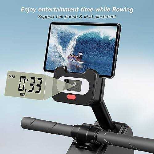 Magnetic Rower with Aluminum Slide Rail L332