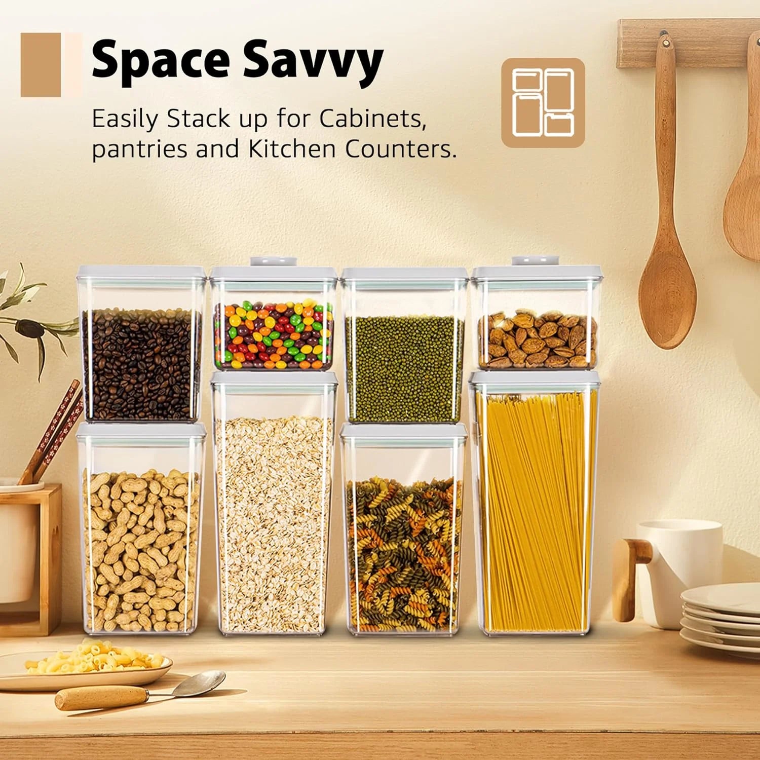 4-Piece Airtight Food Storage Containers K141