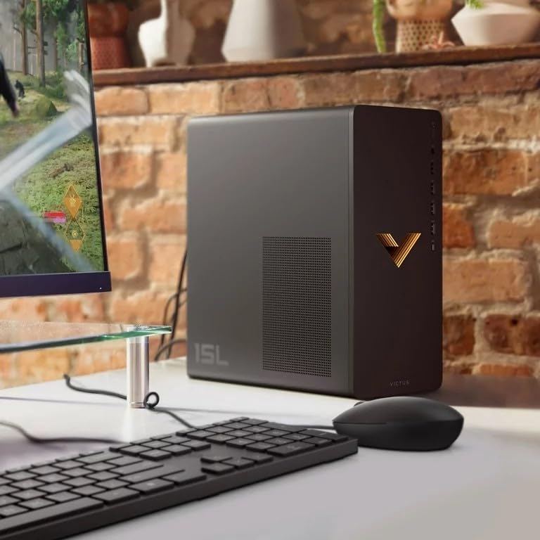 Mica Silver Gaming Desktop PC, AMD Ryzen 5600G, 16GB RAM, 512GB NVMe, AMD Radeon RX6400, Win 11 Home S957