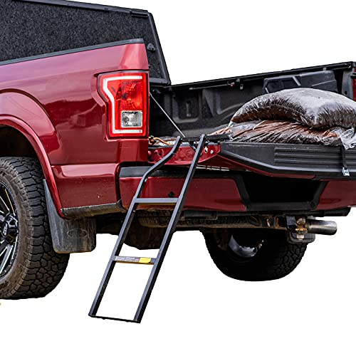 Black Tailgate Ladder Q7918