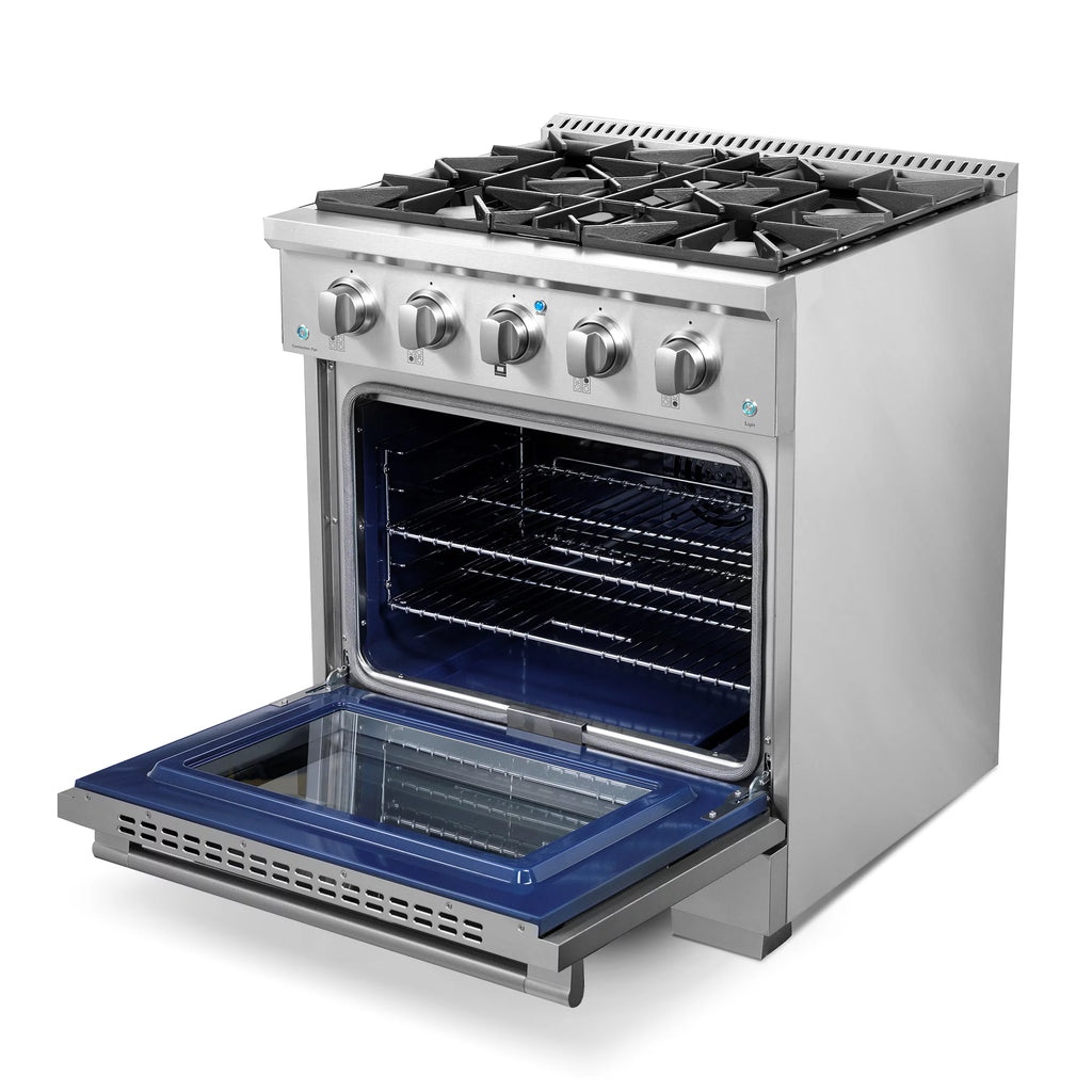 Stainless Steel Gas Range with 4 Burners J9362