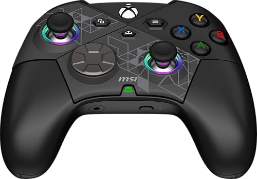 Wireless Gaming Controller with Dual Vibration, Hall Effect Triggers N485782