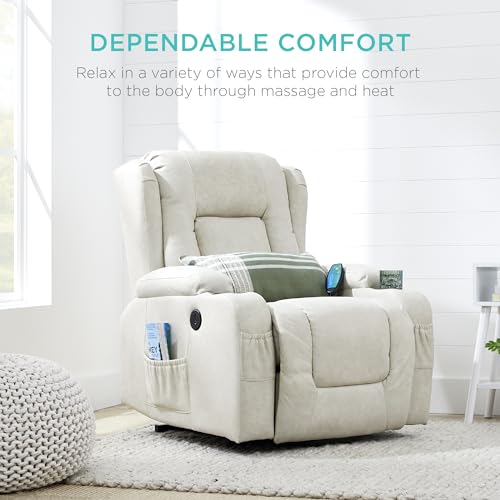 PU Leather Electric Power Lift Recliner Massage Chair with USB Port L887