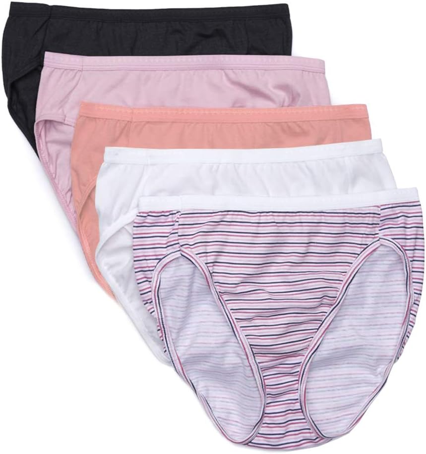 12 Pack Cotton Hi-Cut Panty U75424