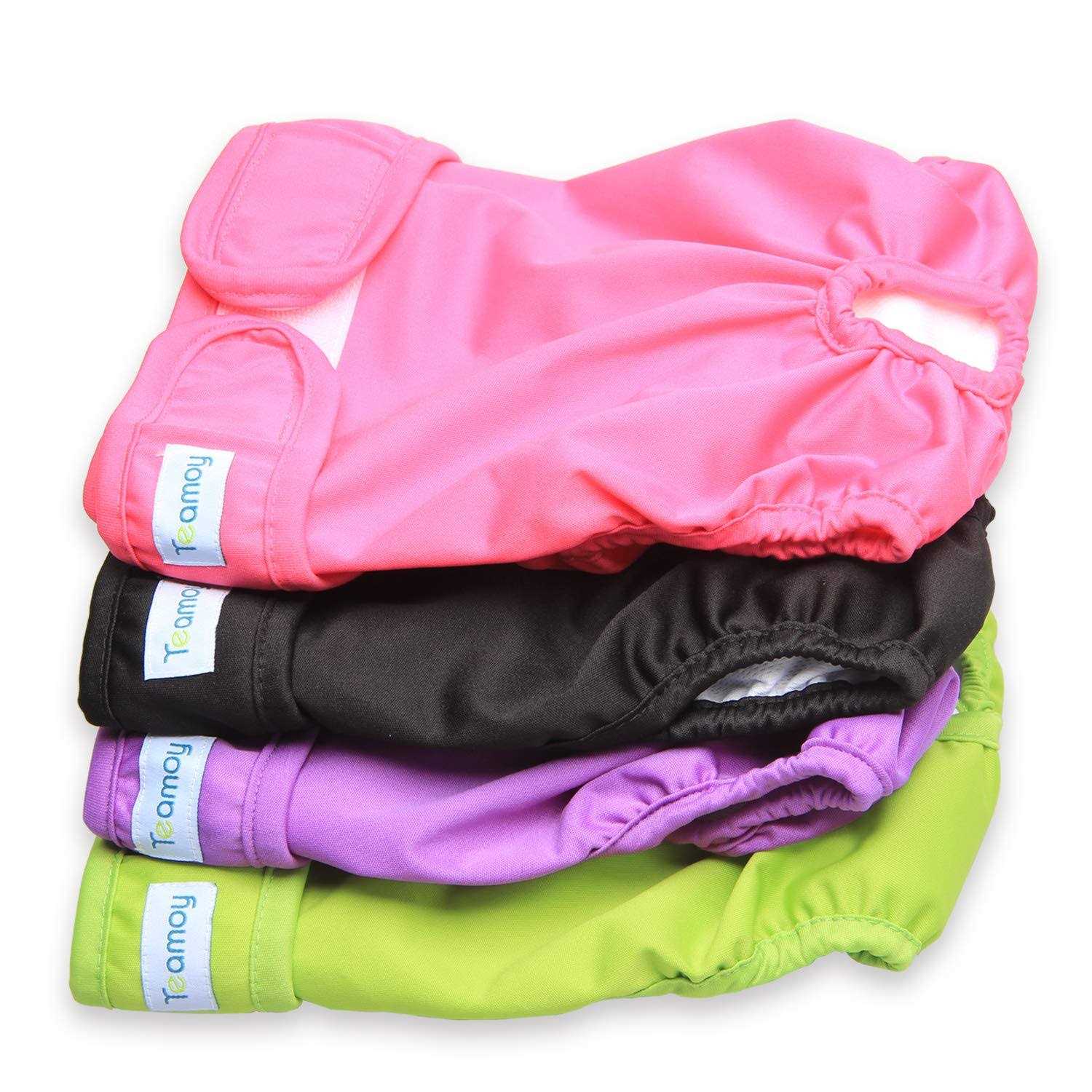 4pcs Washable Reusable Female Dog Diapers C949