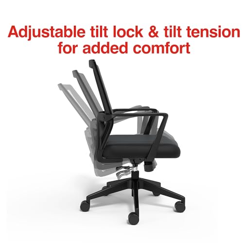 Black Ergonomic Mesh Office Desk Chair K3597